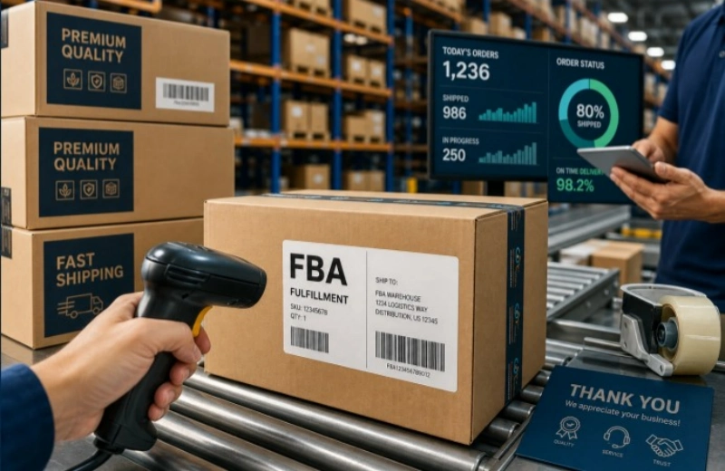 Consolidation and label control logistics support from China by Austone