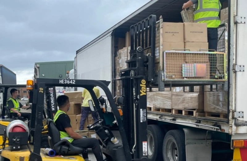 Handling logistics support from China by Austone