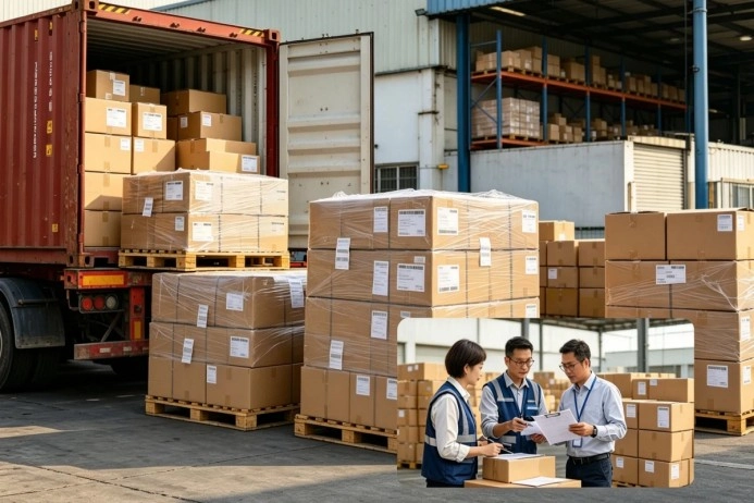 Inspection logistics support from China by Austone