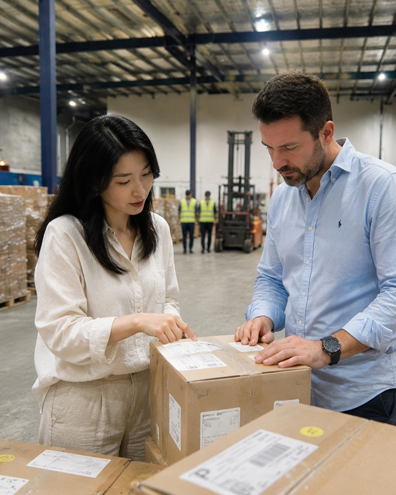 Cargo handover and destination delivery support coordinated by Austone