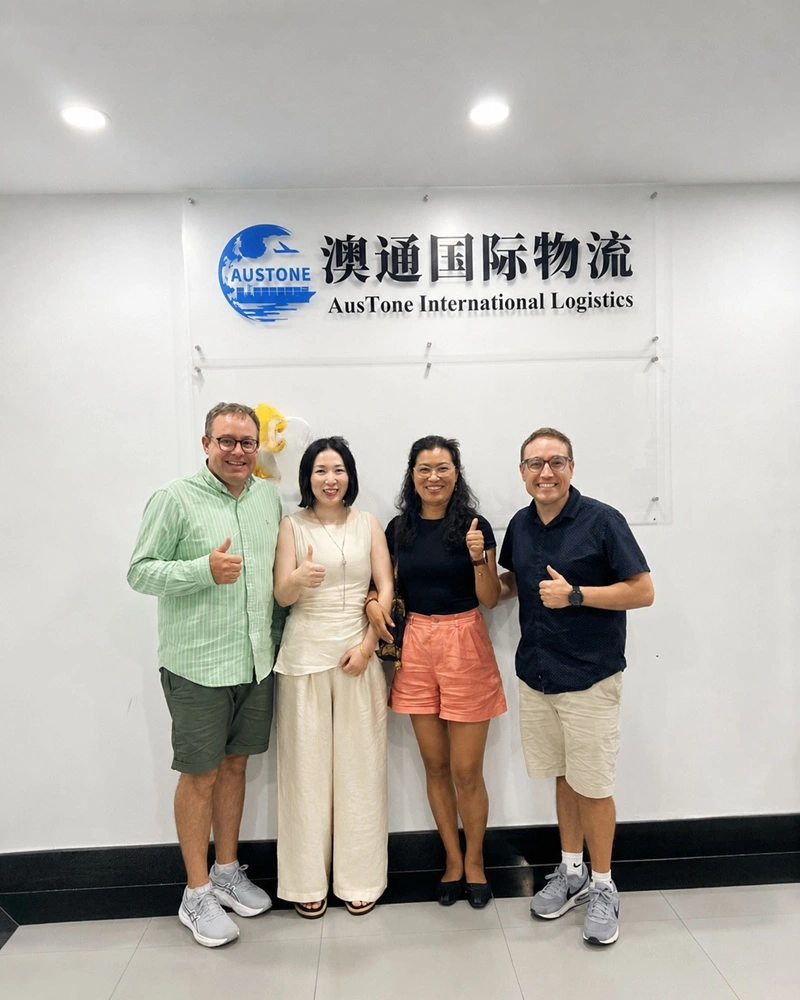 Procurement team planning China-origin freight and delivery with Austone