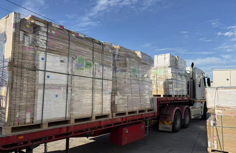 Furniture container loading plan for efficient use of space in Guangdong