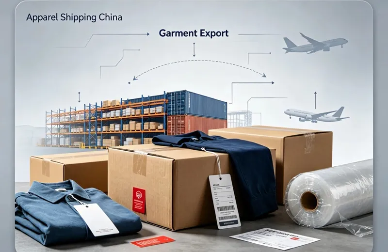 Apparel freight and replenishment logistics from China