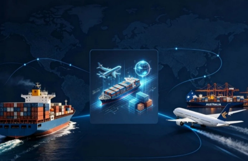 Air or sea mode selection logistics support from China by Austone