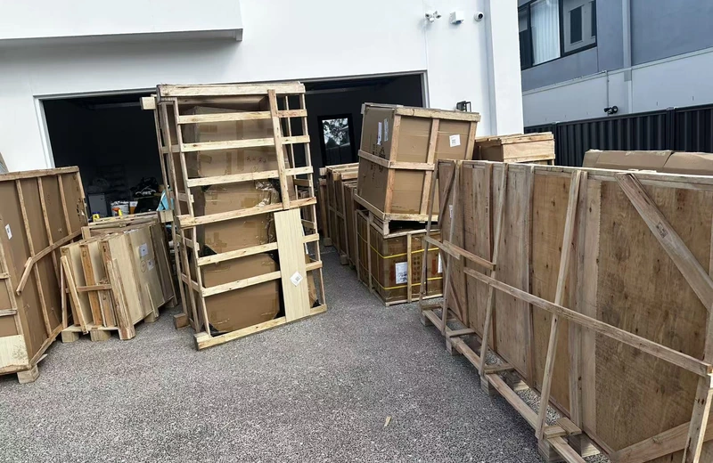 Unpacking and setup coordination logistics support from China by Austone